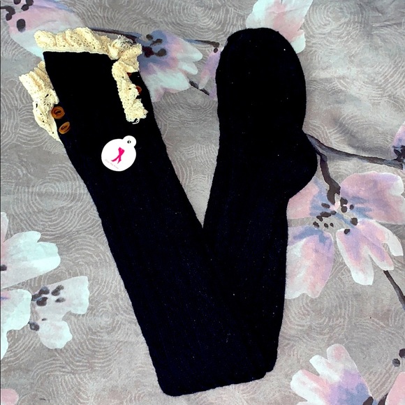 NWT Over The Knee Boot Socks - Picture 1 of 2